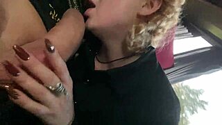 caught no bus ticket so inspector face fucks me deepthroat outdoor pov part 1