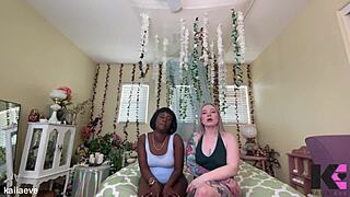 blonde pregnant babe blackmails cheating bf into vore burp bloat revenge