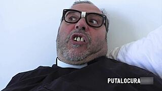 😍 Busty student Quetzal gulps down Father Damian's full load from Putalocura 💦