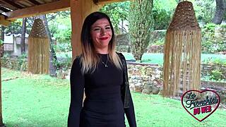 gwen the beautiful french milf slut stuffs lingerie pussy full of cock