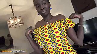 Naughty Big Tits Ebony Babe Throated Upside Down Rough!