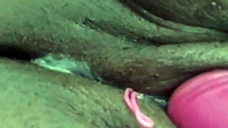 mmm creamy black bbw pussy gettin' that messy creampie 😍💦