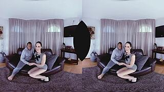 Whoa cuckold vibes with Lilu Moon 😏 old guy watching her get pounded!