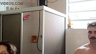 Argentinian milf takes loser's cock after football bet POV