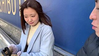 that h-cup lingerie sales babe posts promo vid in bunny cosplay for hardcore titty fuck service part 1