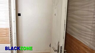 Step Mom Sways Curvy Hips While Cooking In Kitchen