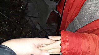 i ate out my cute hairy girlfriend in forest hut passionately