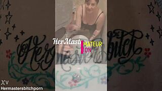 rank amateur milf's toilet piss play goes wrong repeatedly