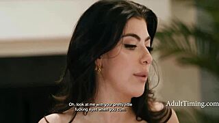 Jennifer White's tongue convinces horny stepmom emotionally