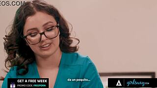 Soldier Blake Blossom Facesits Masseuse Leana Lovings in Oiled Lesbian Massage