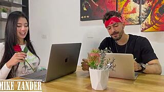 What happens when my wife catches me railing her nasty sister bent over the desk?