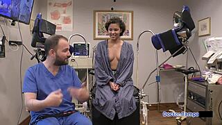 dr tampa captures rebel wyatt's backstage humiliation with face fucking and pierced tits