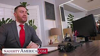 jessica ryan bends over boss desk for employee doggystyle? 😏💦