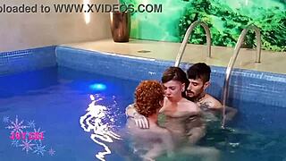 Skinny Blonde Branquinha Takes Bareback Anal From Two Dotados