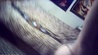 Skinny glasses model screams as italian machine pounds her shaved pussy!