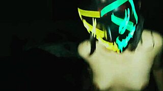 latina teen gives up ass on halloween night 🎃🍑