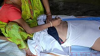 Bhabhi's Steamy Fuck with Devar in Passionate Embrace