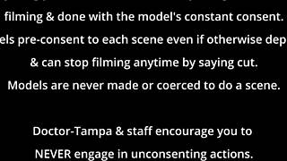 lenna lux's tattooed body chokes gags deepthroats in hospital nurse latex fantasy