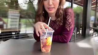 japanese babe's huge natural tits bounce wildly in hardcore doggystyle cumshot pound!