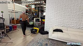 bbw jasmine teases backstage... ready for huge black cock soon?