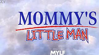 Mylf trailer shows extra tall tattooed milf fucked bent over in bounce house outdoors.