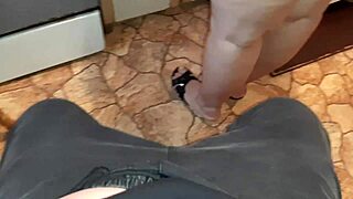 wanna catch me stroking risky next to stepmom in kitchen?