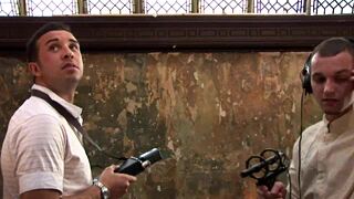 two teen sluts in pantyhose BENT OVER for BIG COCKS assfucking and creampies