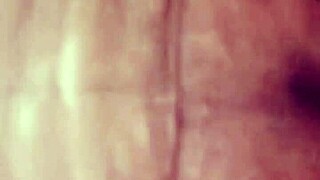 Sister's Bath Pussy Fucked by Sponge Gourd