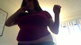 azismiss, wanna stuff ice cream in that fat bbw belly?