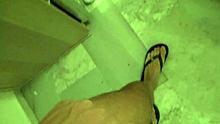 Horny Turkish Milf Catches Stepson Masturbating on Dirty Panties POV