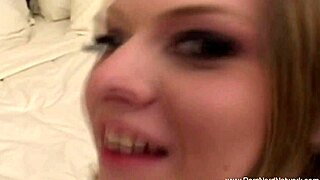 horny teen dives into interracial 3some with married couple