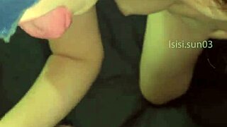 curly 18yo redhead rides cock squirting in rough fuck