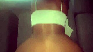 petite ebony nympho skinny small tits fucked hard by big black cock on sofa 😈🍆