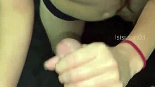 curly 18yo redhead rides cock squirting in rough fuck