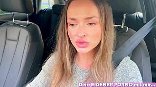 oh man, my german studentin date went wrong but she squirted everywhere in the car...