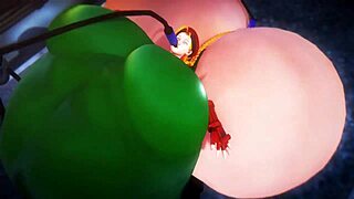 cammy street fighter big ass belly expansion fight boobs tits 😈🍑