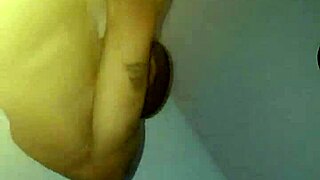 cute teen bent over doggystyle takes deep pounding and creampie finish