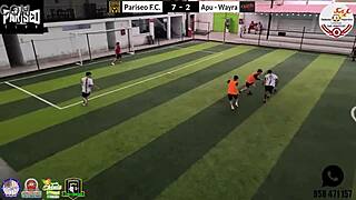 pariseofc vs wayra match ends in facial cumshot?