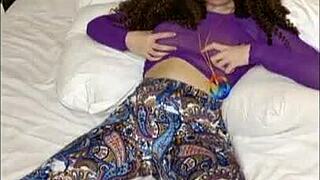 age of aquarius teen 18+ takes her first huge BLACK COCK!