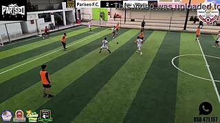 pariseofc vs wayra match ends in facial cumshot?