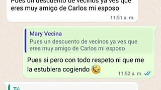 Doña Mary gets wildly horny owing him her turn in amateur Latina web chat frenzy