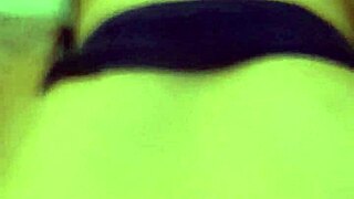 so my slutty wife hops on my cock for a quick ride