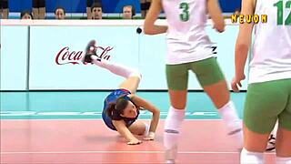 i can't stop staring at these hot brazilian under-20 volleyball babes they're so fit and sexy from usa voyeur view