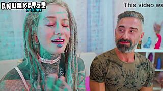 Anal Hippie Punk Gape ATM Facial from Huge Cock