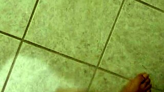 Chubby virgin fat guy jerks small cock in open messages