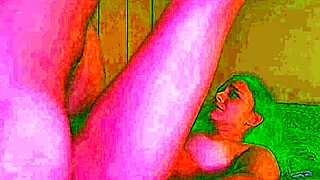 macho pounds my hairy pussy hard with socks on orgasm blast