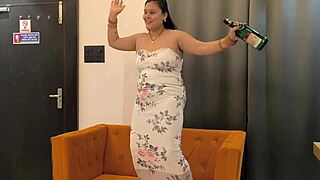 Stepdaughter Sucks Stepdad's Monster Cock Then Rides It Wild!