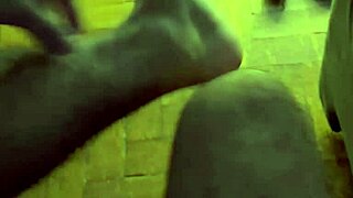 big foot guy with huge cock