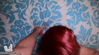 Shy Tinder Hookup Learns From Exhib Redhead Jane Cane's Big Cock.