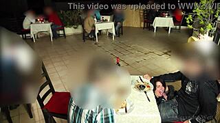 what if they catch us fucking right here in the restaurant?